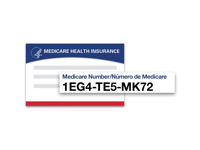 Illustration of medicare card