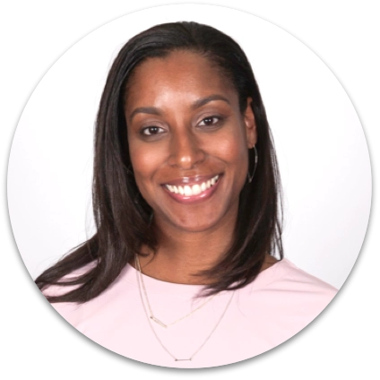Headshot of female in light pink shirt