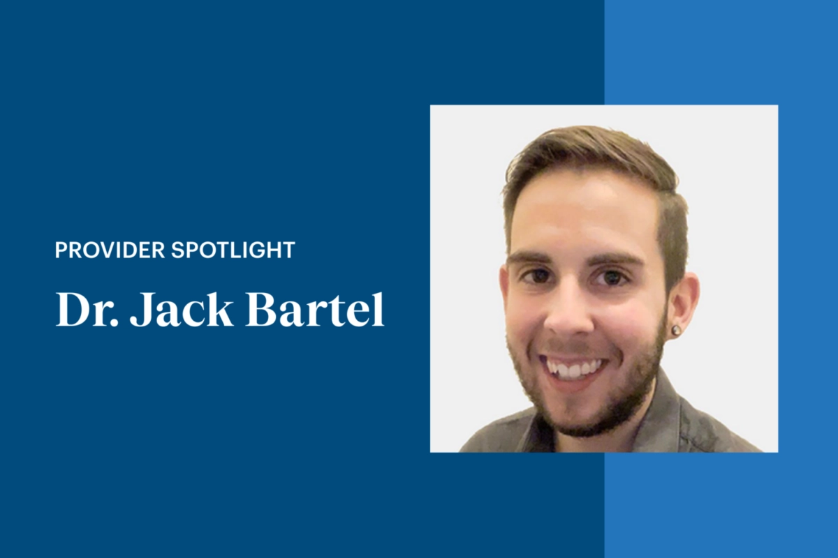 Dr. Jack Bartel Provider Spotlight
