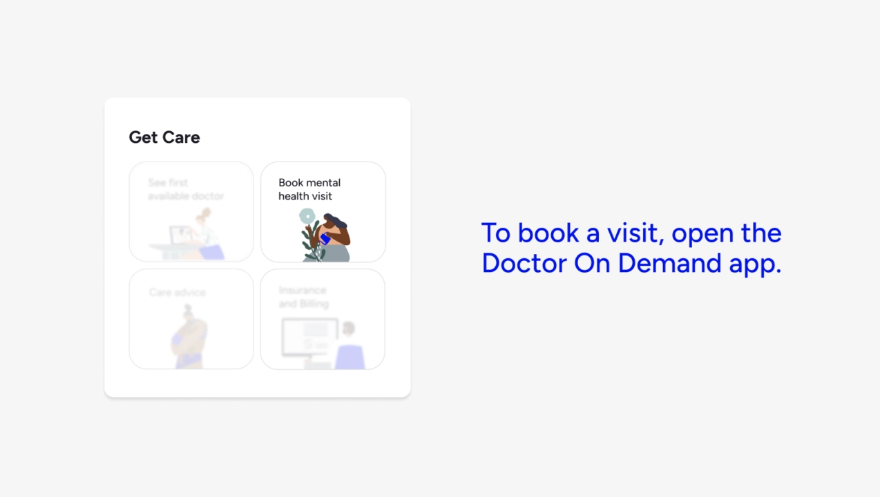 How to book a mental health visit