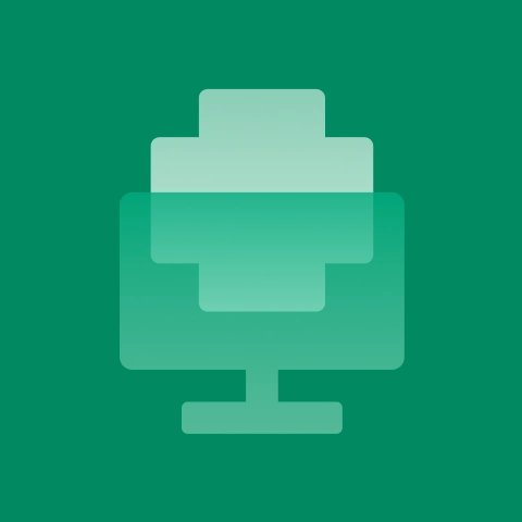 Medical computer icon