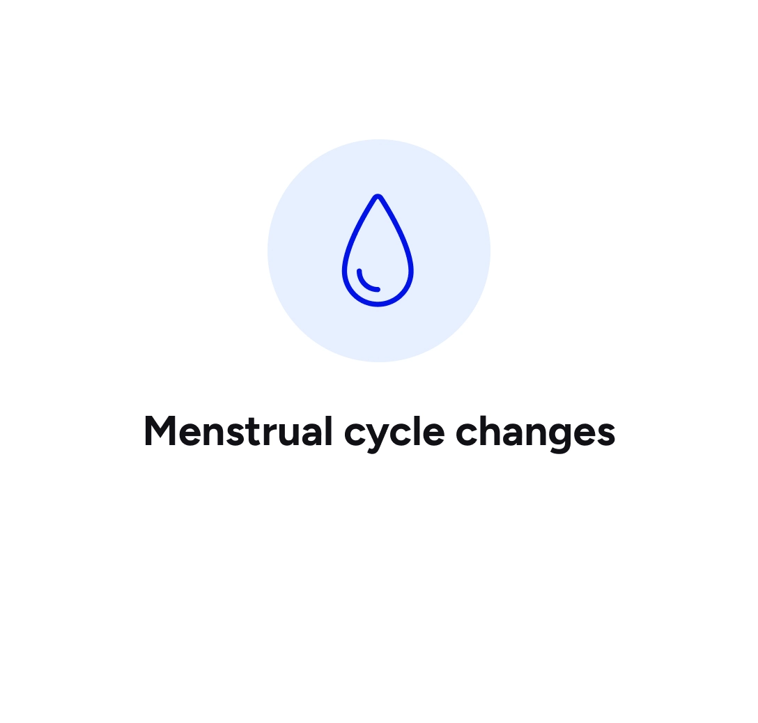 Read more about menstrual cycle changes